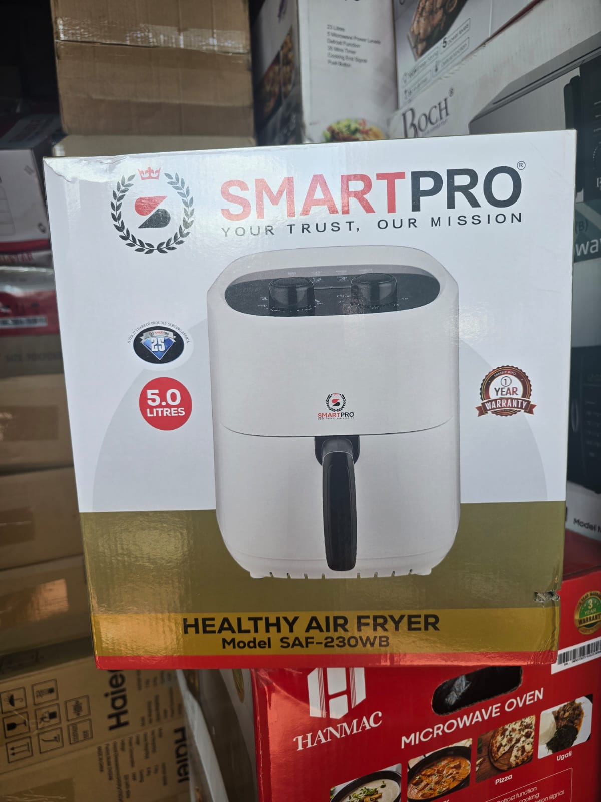 5 litres smart pro digital air fryer
